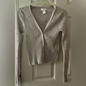 H&M bedazzled Cardigan